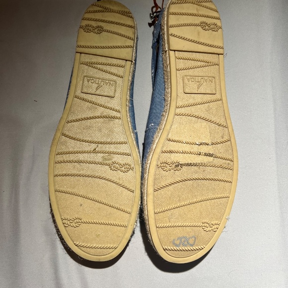Nautica Womens Shoes Size 8.5 Nautical Anchors - Picture 5 of 6